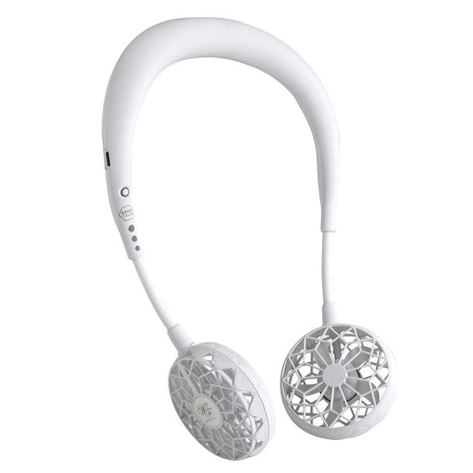 Lazy mini USB portable hanging neck fan