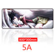 Oversized mouse pad