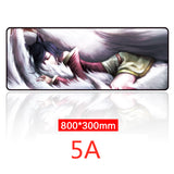 Oversized mouse pad