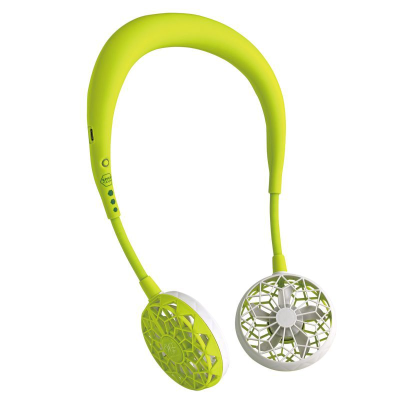 Lazy mini USB portable hanging neck fan