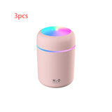 Home Car Charging Colorful Air Humidifier Usb Water Replenishment
