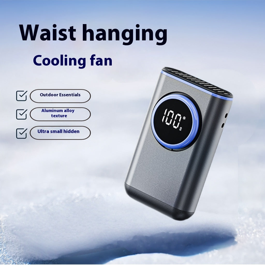 Handheld Clip Waist Hanging Neck Mini Small Fan