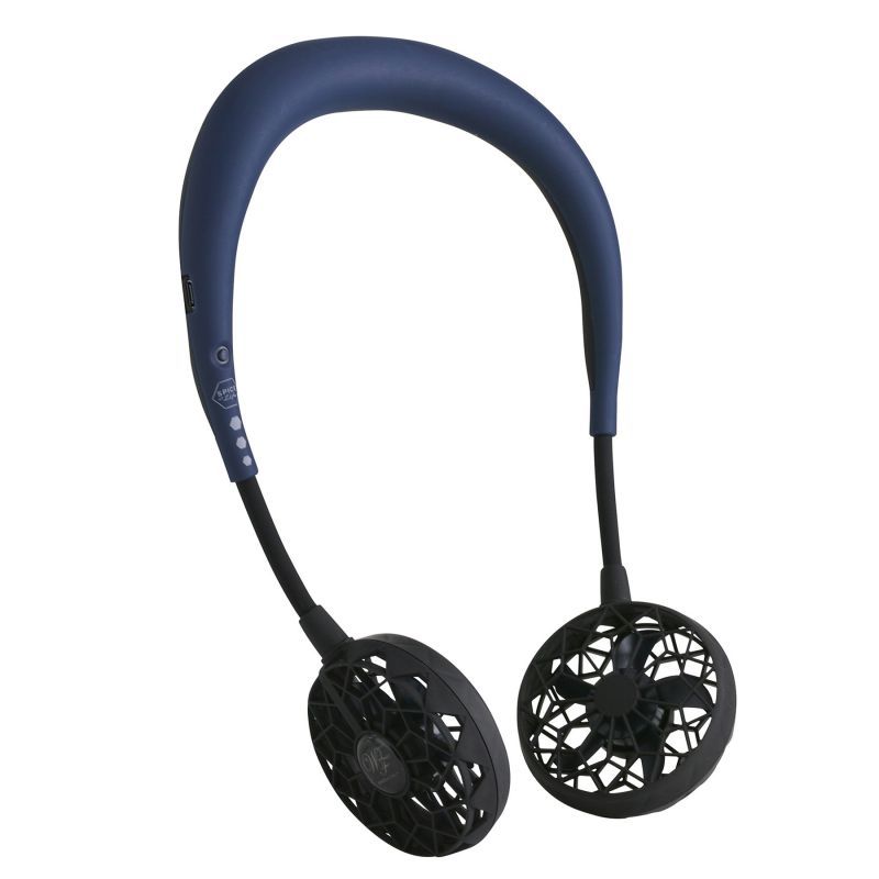 Lazy mini USB portable hanging neck fan