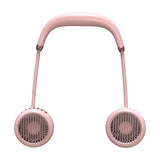 Leafless Hanging Neck Fan Portable Mini Lazy Silent Charging Portable Electric Fan