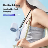 Portable Neck Hanging Plastic Mini Charging Silent Fan