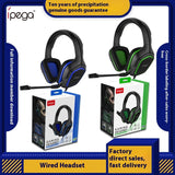 Computer Head-mounted Gaming Headset Noise Reduction With Microphone