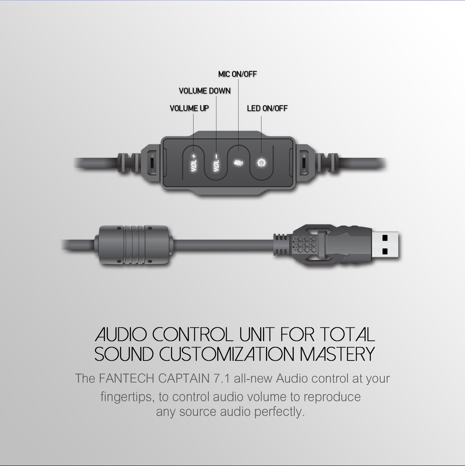 Head-mounted Wired Light-emitting Headset With Microphone For Gaming